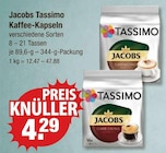 Tassimo im V-Markt Prospekt Tassimo Kaffee-Kapseln von Jacobs im aktuellen V-Markt Prospekt für 4,29 €