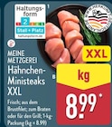 Hähnchen-Ministeaks XXL Angebote von MEINE METZGEREI bei ALDI Nord Delmenhorst für 8,99 €