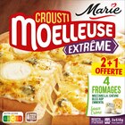 Pizza Crousti moelleuse extrême surgelée - MARIE en promo chez Carrefour Créteil à 8,99 €
