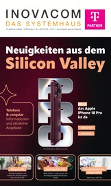 INOVACOM Elektromärkte Prospekt der aktuellen Woche mit 8 Seiten, gültig von 01.10.2026 bis 31.10.2026, in Marienheide und Umgebung Aktueller INOVACOM Elektromärkte Prospekt in Marienheide und Umgebung, "Neuigkeiten aus dem Silicon Valley" mit 8 Seiten, 01.10.2026 - 31.10.2026