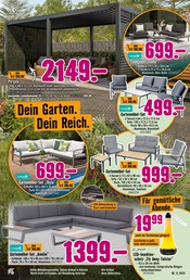 Gartenmöbel im Hornbach Prospekt in Essen Aktueller Hornbach Prospekt mit Gartenmöbel, "Dein Wille verlegt Deine Terrasse.", Seite 4