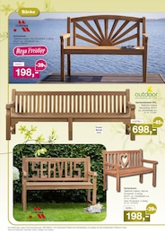 Gartenbank Angebot im aktuellen Möbel Inhofer Prospekt auf Seite 14