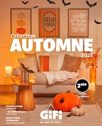 Catalogue Bazar & Déstockage de Gifi à Chevigny-Saint-Sauveur Prospectus Gifi à Chevigny-Saint-Sauveur, "Collection AUTOMNE 2025", 24 pages, 14/10/2025 - 27/10/2025