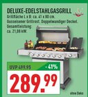 DELUXE-EDELSTAHLGASGRILL Angebote bei Marktkauf Coesfeld für 289,99 €