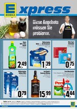 E xpress Prospekt "Diese Angebote müssen Sie probieren", 4 Seiten, für München, 18.11.2019 - 23.11.2019 E xpress Prospekt "Diese Angebote müssen Sie probieren", 4 Seiten, für München, 18.11.2019 - 23.11.2019