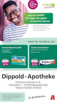 Aktueller mea - meine apotheke Prospekt "Unsere Juni-Angebote" für Dippoldiswalde Aktueller mea - meine apotheke Prospekt für Dippoldiswalde mit Seiten