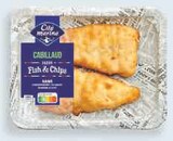 Filet de cabillaud façon fish & chips - CITE MARINE dans le catalogue Super U