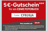 5€-Gutschein von CEWE im aktuellen Müller Prospekt für 