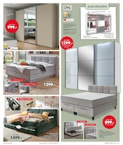 Boxspringbett im Möbel Martin Prospekt in Saarbrücken Aktueller Möbel Martin Prospekt mit Boxspringbett, "WOHNFÜHLEN NEU ENTDECKEN", Seite 11