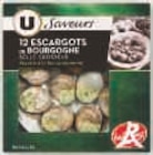 Escargots de Bourgogne Label Rouge Surgelés U Saveurs - U Saveurs dans le catalogue U Express