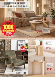 Promos Table D'appoint dans le catalogue "MEUBLEZ-VOUS DE BONNES AFFAIRES" de Maxi Bazar à la page 6 Promos Table D'appoint dans le catalogue "MEUBLEZ-VOUS DE BONNES AFFAIRES" de Maxi Bazar à la page 6