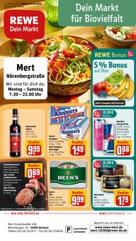 Aktueller REWE Prospekt "Dein Markt" Seite 1 von 29 Seiten für Bochum