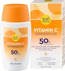 Sonnenfluid Gesicht mit Vitamin C, LSF 50+ im Angebot bei dm-drogerie markt in Leipzig Sonnenfluid Gesicht mit Vitamin C, LSF 50+ Angebote von SUNDANCE bei dm-drogerie markt Leipzig für 4,95 €
