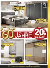 Aktueller BRAUN Möbel-Center Prospekt mit Schrank, "60 JAHRE BRAUN MÖBEL CENTER", Seite 9