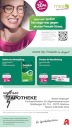 mea - meine apotheke Prospekt für Dabel: "Unsere August-Angebote", 4 Seiten, 01.08.2025 - 31.08.2025