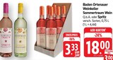 Sommertraum Q.b.A. im Angebot bei EDEKA in Schramberg Sommertraum Q.b.A. Angebote von Baden Ortenauer Weinkeller bei EDEKA Schramberg für 3,00 €