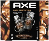 Dark Temptation Geschenkset im Rossmann Prospekt Dark Temptation Geschenkset von Axe im aktuellen Rossmann Prospekt für 9,99 €