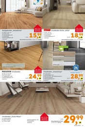 Globus-Baumarkt Laminat im Prospekt 
