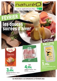 Prospectus NaturéO à Aulnay-sous-Bois, "les douces soirées d'hiver", 22 pages, 04/02/2026 - 22/02/2026