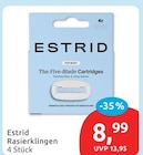 Rasierklingen Angebote von Estrid bei budni Norderstedt für 8,99 €