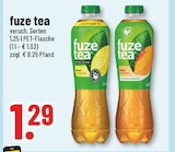 Aktuelles Fuze Tea Zitrone Angebot bei Trinkgut in Wuppertal ab 1,29 €