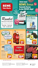 REWE Prospekt "Dein Markt" für Ratingen, 29 Seiten, 06.01.2025 - 11.01.2025