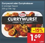 Currywurst Angebote bei Netto Marken-Discount Ulm für 1,69 €