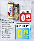 Energy-Drink von Booster im aktuellen EDEKA Prospekt