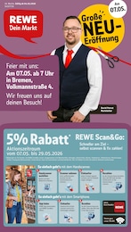 REWE Prospekt "Dein Markt" für Bremen, 30 Seiten, 04.05.2026 - 09.05.2026