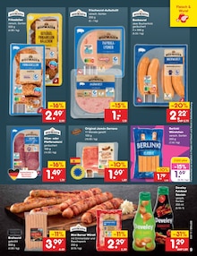 Bratwurst im Netto Marken-Discount Prospekt "Aktuelle Angebote" mit 61 Seiten (Osnabrück)