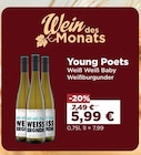 Zisch Emden - Weiß Weiß Baby Weißburgunder Angebot im Prospekt Weiß Weiß Baby Weißburgunder bei Zisch im Emden Prospekt für 5,99 €