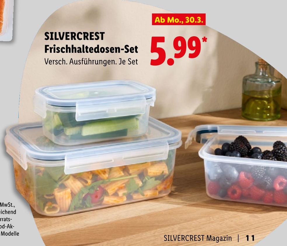 Frischhaltedosen-Set