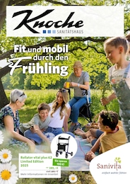 Sanitätshaus Knoche KG Prospekt für Dinslaken: "Fit und mobil durch den Frühling", 6 Seiten, 13.03.2025 - 31.05.2025