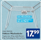 Faltbarer Wäscheständer im Angebot bei ALDI SÜD in Fürth Faltbarer Wäscheständer Angebote von Home Creation bei ALDI SÜD Fürth für 17,99 €