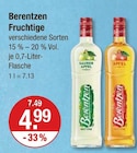 Fruchtige Saurer Apfel von Berentzen im aktuellen V-Markt Prospekt für 4,99 €
