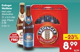Weißbier Hell Angebote von Erdinger bei Netto Marken-Discount Salzgitter für 8,99 €