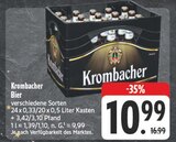 Aktuelles Krombacher Angebot bei E center in Pirna ab 10,99 €