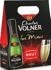 30% de remise immédiate sur la gamme de vins mousseux de France - Charles volner en promo chez Auchan Supermarché Apt