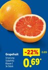 Grapefruit für 0,69 € bei Lidl im Angebot Grapefruit im aktuellen Lidl Prospekt