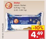 Stollen im Angebot bei Netto Marken-Discount in Nordhausen Stollen Angebote bei Netto Marken-Discount Nordhausen für 4,49 €