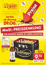 Netto Marken-Discount Prospekt für Christinendorf mit 43 Seiten Netto Marken-Discount Prospekt für Christinendorf: "MwSt.-PREISSENKUNG - WIR RUNDEN IMMER ZU IHREN GUNSTEN", 43 Seiten, 29.06.2020 - 04.07.2020