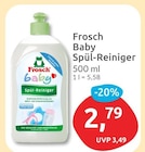 Baby Spül-Reiniger von Frosch für 2,79 € bei budni im Angebot Baby Spül-Reiniger von Frosch im aktuellen budni Prospekt