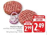 Premium-Burger bei EDEKA im Prospekt "" für 2,49 €