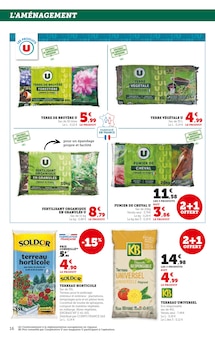 Promo Jardin BIO dans le catalogue Hyper U du moment à la page 16