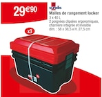 Malles de rangement locker à Carrefour dans Rots