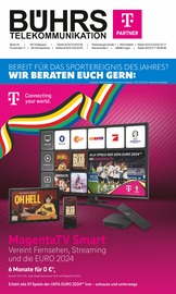 Aktueller Telekom Partner Bührs Lingen Elektromarkt Prospekt in Schapen und Umgebung, "Top Angebote" mit 8 Seiten, 01.05.2024 - 31.05.2024