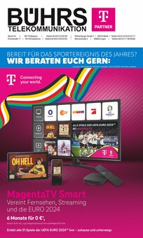 Telekom Partner Bührs Lingen Prospekt Top Angebote mit  Seiten in Isterberg und Umgebung