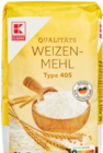 Weizenmehl Type 405 Angebote von K-CLASSIC bei Kaufland Oberhausen für 0,99 €