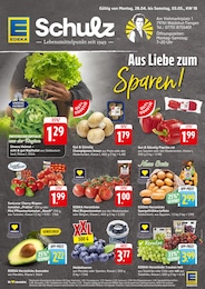 Aktueller EDEKA SupermĂ€rkte Prospekt fĂŒr Waldshut-Tiengen 28.04.2025 - 03.05.2025 EDEKA Prospekt fĂŒr Waldshut-Tiengen mit 2 Seiten