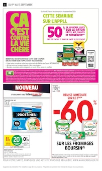 Catalogue Intermarché Super de la semaine 36, "Intermarché", page 2, 01/09/2026 - 13/09/2026 Prospectus Intermarché Super en cours, "Intermarché", page 2 sur 36